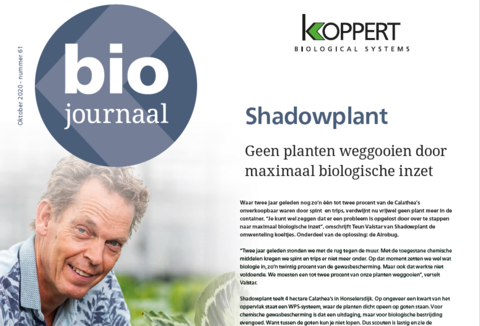 Nieuwe editie Biojournaal online beschikbaar