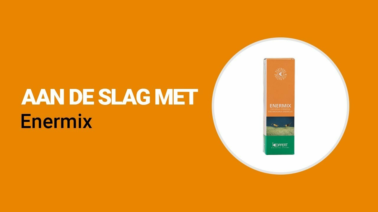 Aan de slag met Enermix van Koppert